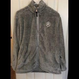 Ivory Ella Fleece Sherpa Jacket